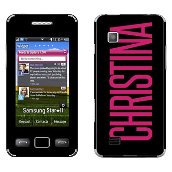   «Christina»   Samsung S5260 Star II