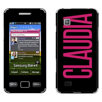   «Claudia»   Samsung S5260 Star II
