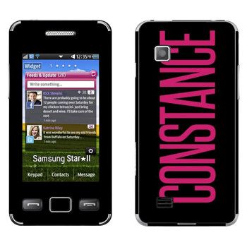   «Constance»   Samsung S5260 Star II