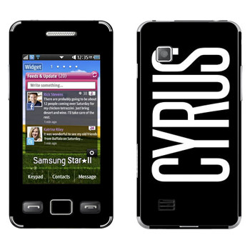   «Cyrus»   Samsung S5260 Star II