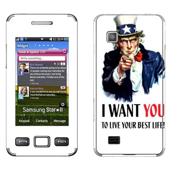   « : I want you!»   Samsung S5260 Star II