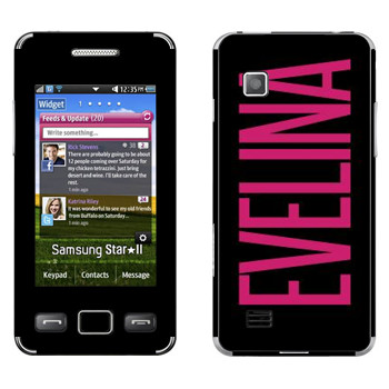   «Evelina»   Samsung S5260 Star II