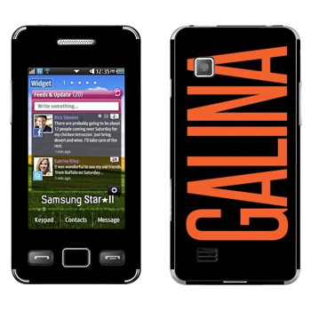   «Galina»   Samsung S5260 Star II