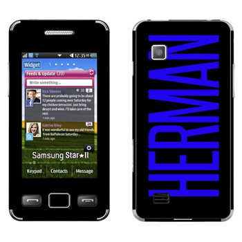  «Herman»   Samsung S5260 Star II
