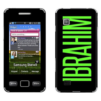   «Ibrahim»   Samsung S5260 Star II