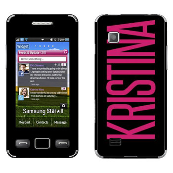   «Kristina»   Samsung S5260 Star II