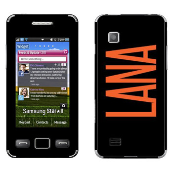   «Lana»   Samsung S5260 Star II