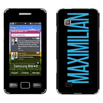   «Maximilian»   Samsung S5260 Star II