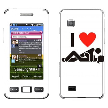   « I love sex»   Samsung S5260 Star II