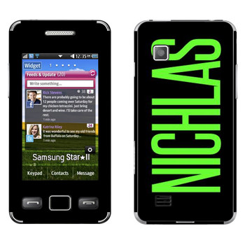   «Nichlas»   Samsung S5260 Star II