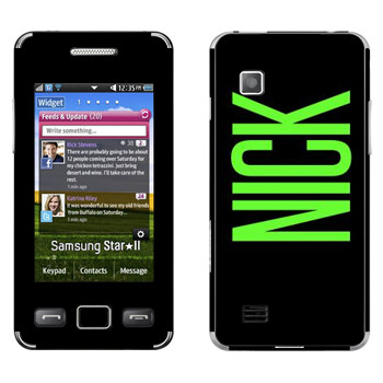   «Nick»   Samsung S5260 Star II