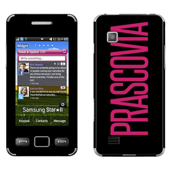   «Prascovia»   Samsung S5260 Star II