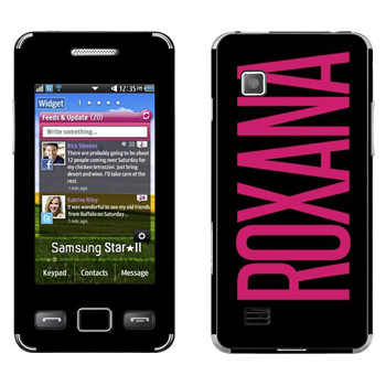   «Roxana»   Samsung S5260 Star II