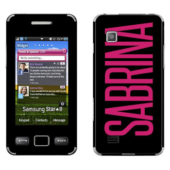   «Sabrina»   Samsung S5260 Star II