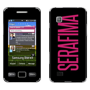   «Serafima»   Samsung S5260 Star II