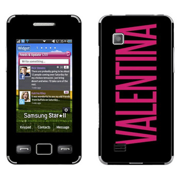   «Valentina»   Samsung S5260 Star II