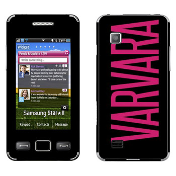   «Varvara»   Samsung S5260 Star II