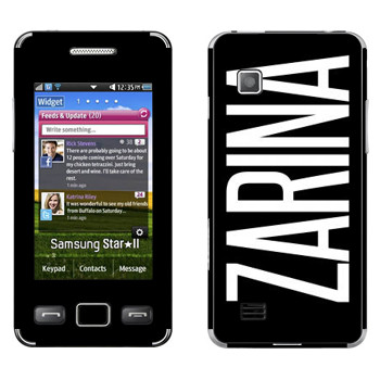   «Zarina»   Samsung S5260 Star II