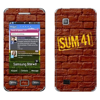   «- Sum 41»   Samsung S5260 Star II