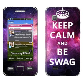   «Keep Calm and be SWAG»   Samsung S5260 Star II