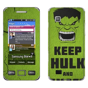   «Keep Hulk and»   Samsung S5260 Star II