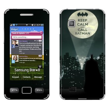   «Keep calm and call Batman»   Samsung S5260 Star II