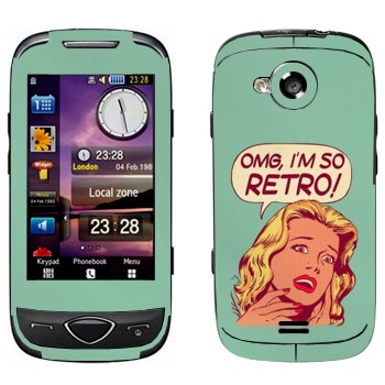   «OMG I'm So retro»   Samsung S5560