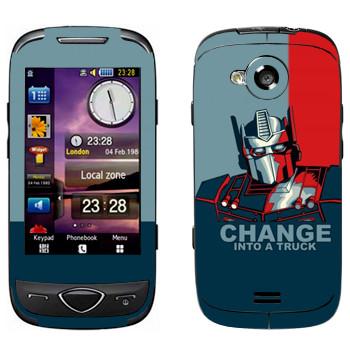   « : Change into a truck»   Samsung S5560