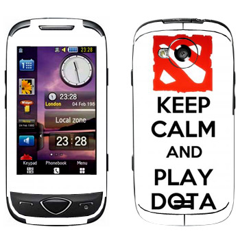   «Keep calm and Play DOTA»   Samsung S5560