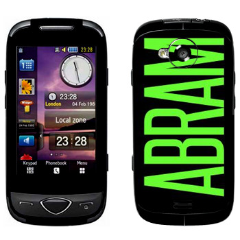   «Abram»   Samsung S5560