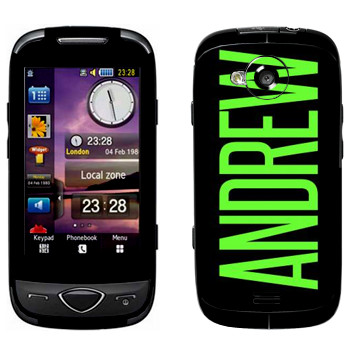   «Andrew»   Samsung S5560