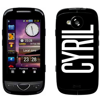   «Cyril»   Samsung S5560