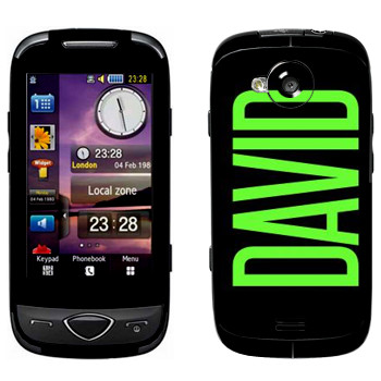   «David»   Samsung S5560