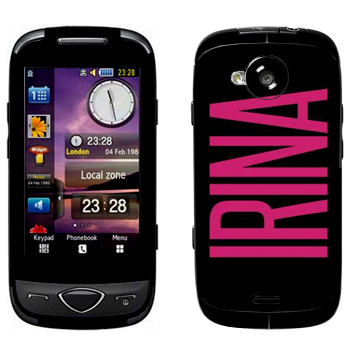   «Irina»   Samsung S5560