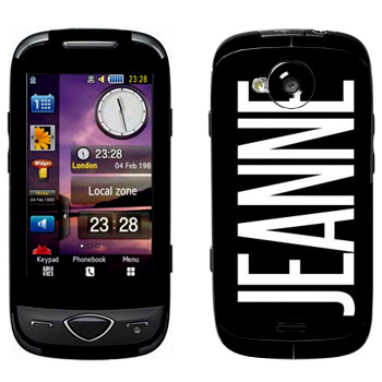   «Jeanne»   Samsung S5560