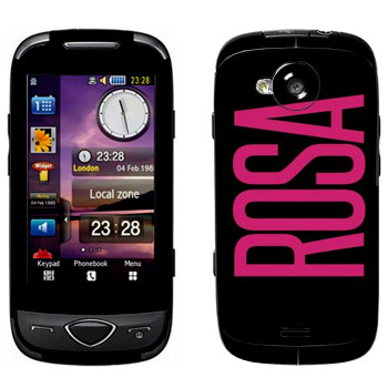   «Rosa»   Samsung S5560