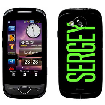   «Sergey»   Samsung S5560