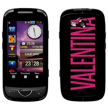   «Valentina»   Samsung S5560