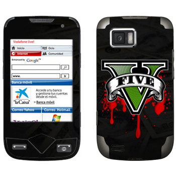   «GTA 5 - logo blood»   Samsung S5600