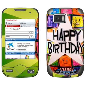   «  Happy birthday»   Samsung S5600