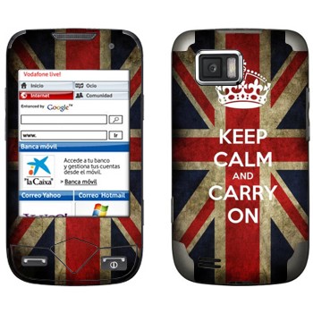   «Keep calm and carry on»   Samsung S5600