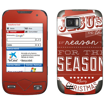   «Jesus is the reason for the season»   Samsung S5600