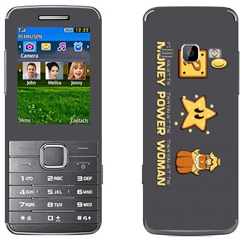   «Super Mario : Money, power, woman»   Samsung S5610