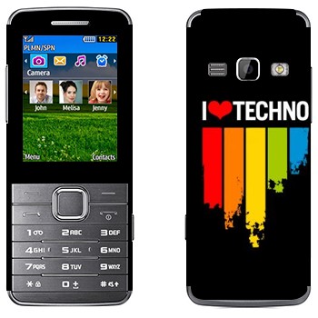   «I love techno»   Samsung S5610