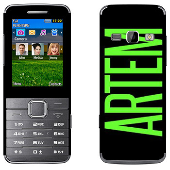   «Artem»   Samsung S5610