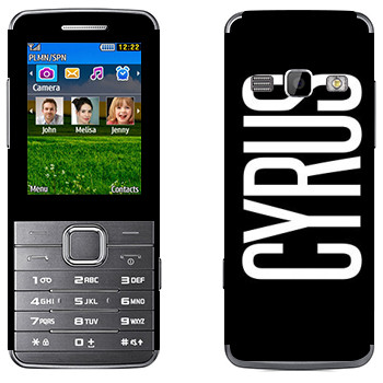   «Cyrus»   Samsung S5610