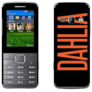   «Dahlia»   Samsung S5610