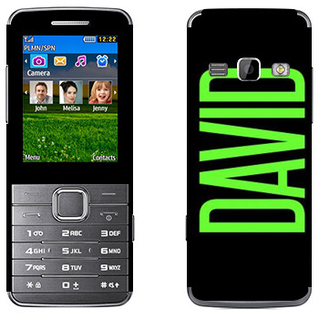   «David»   Samsung S5610
