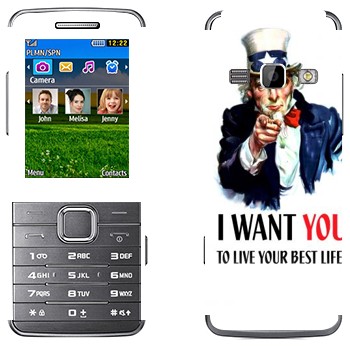   « : I want you!»   Samsung S5610