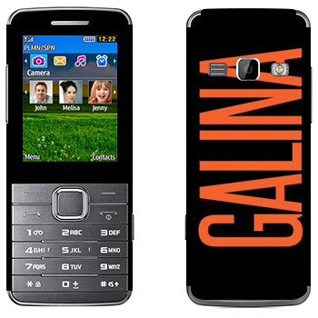  «Galina»   Samsung S5610